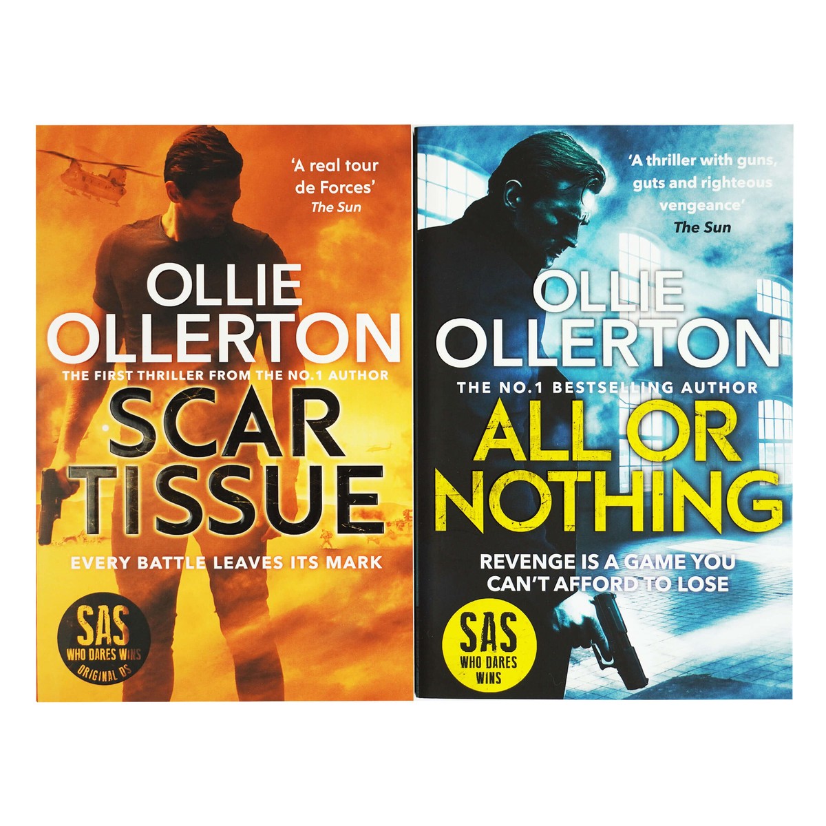 Damaged - Alex Abbott Series By Ollie Ollerton 2 Books Collection Set - Fiction - Paperback - I 19