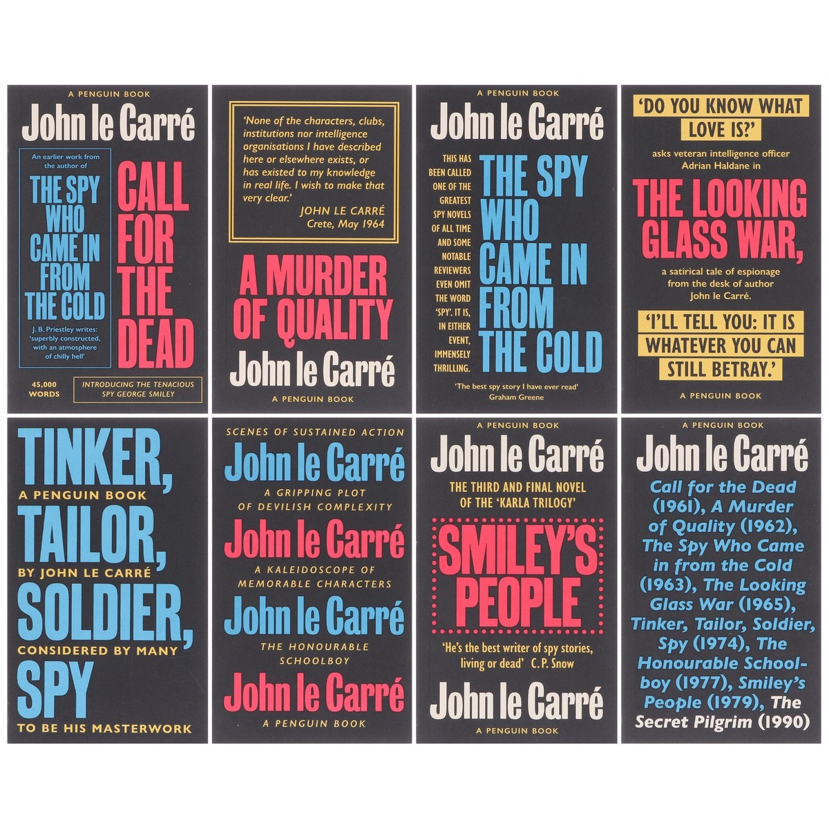 Damaged - The Smiley Collection (Book 1-8) By John le Carre: 8 Books - Fiction - Paperback - I 18