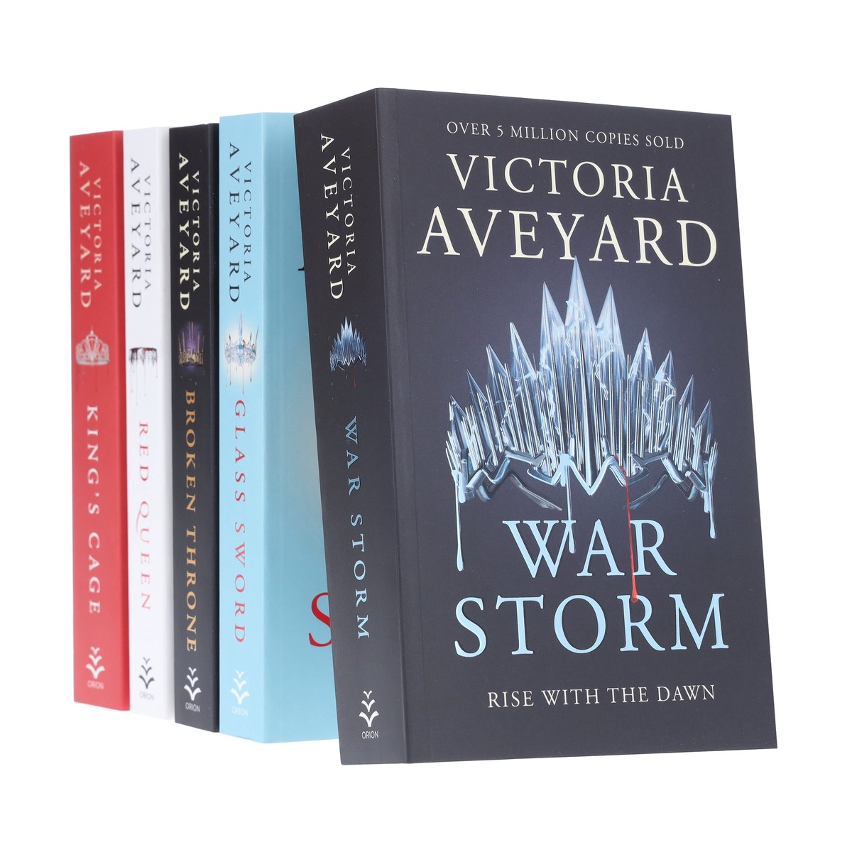Red Queen Series by Victoria Aveyard 5 Books Collection Set – Fiction – Paperback