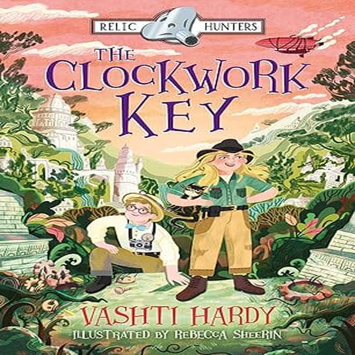 The Clockwork Key: The new steampunk mystery series by Vashti Hardy - Age 9-14 - Paperback - 15