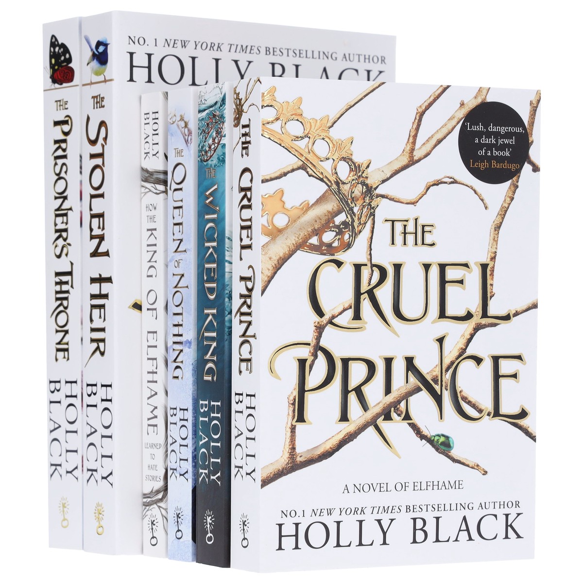Hot Sale The Folk of the Air & The Stolen Heir Series by Holly Black 6 Books Collection Set – Ages 14+ – Paperback