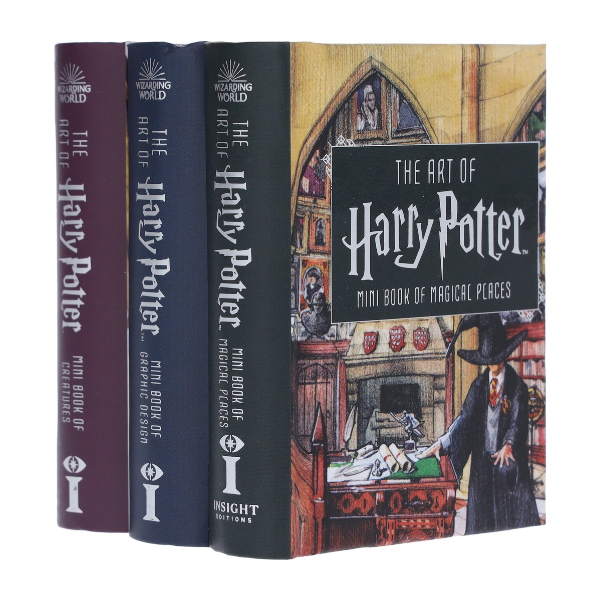 The Art of Harry Potter Series 3 Mini Books Collection Set - Ages 9+ - Hardback