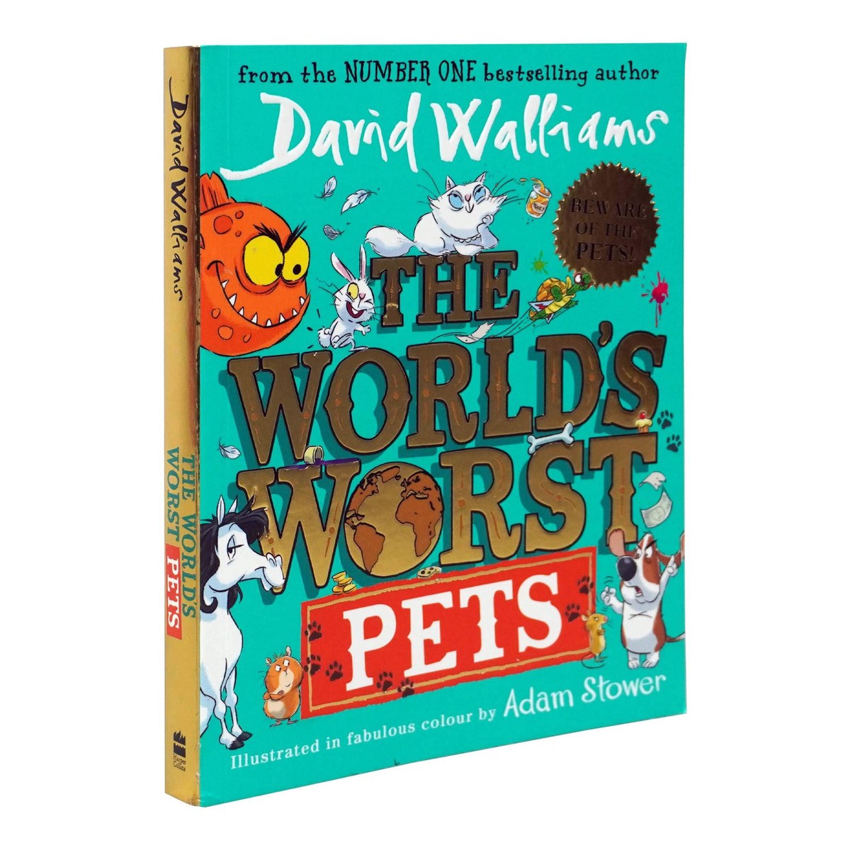 The Worlds Worst Pets Book By David Walliams - Age 8-11 - Paperback
