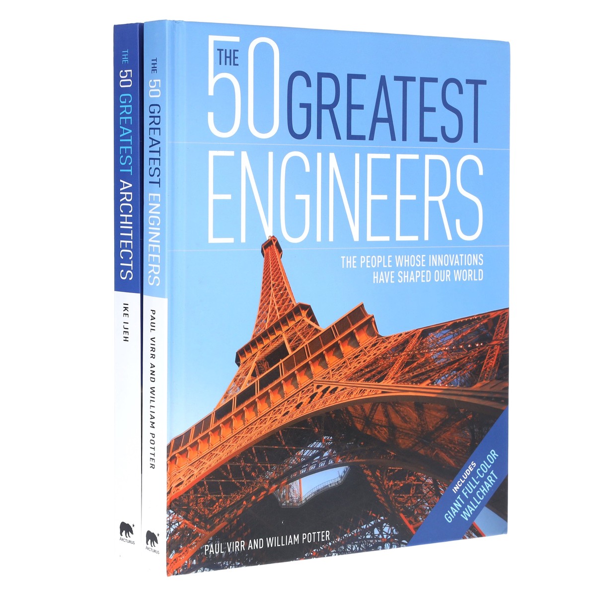 The 50 Greatest Engineers & Architects: by Ike Ijeh, Paul Virr And William Potter - Non Fiction - Hardback