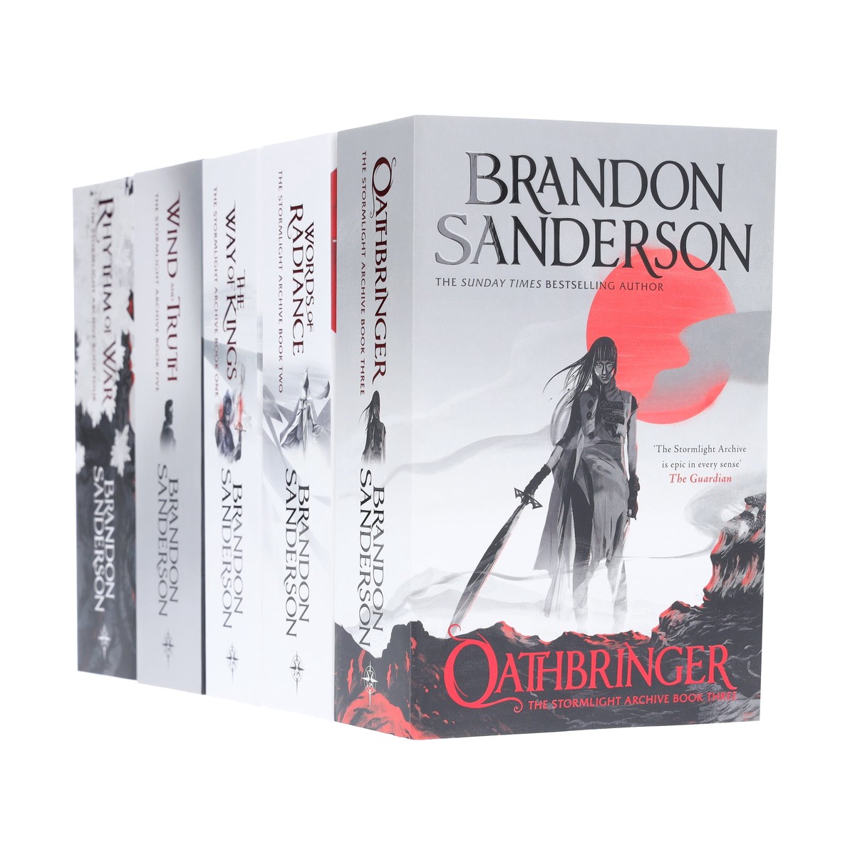 The Stormlight Archive Series By Brandon Sanderson 5 Books Collection Set - Fiction - Paperback