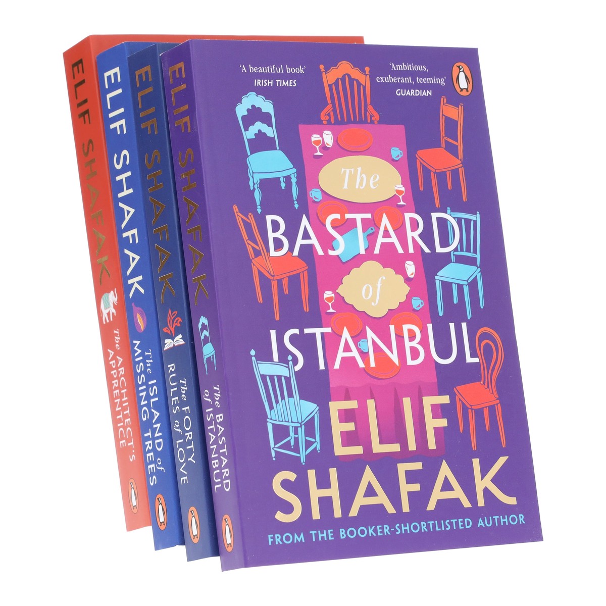 Hot Sale Elif Shafak Collection 4 Books Set - Fiction - Paperback