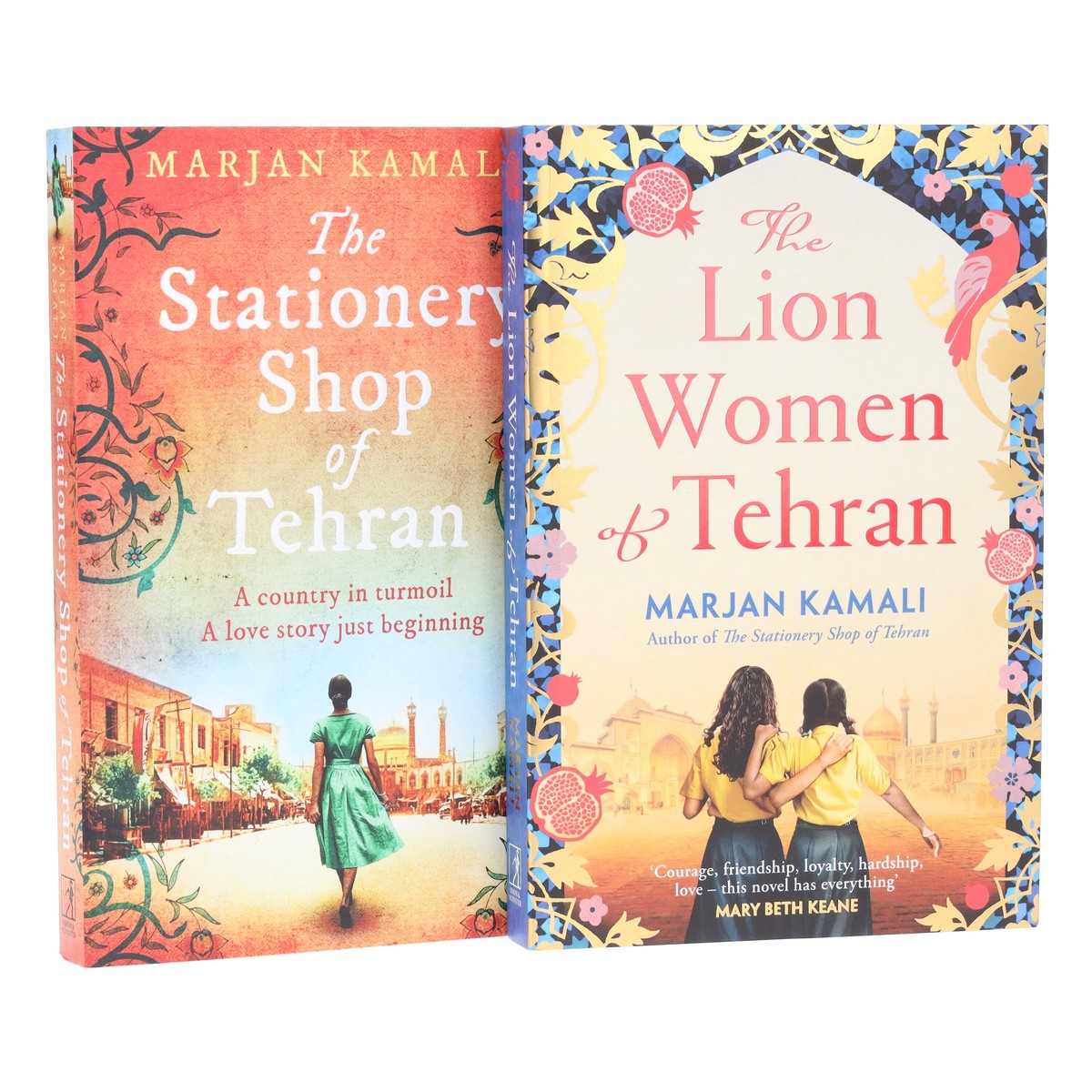 Marjan Kamali Collection (The Stationery Shop of Tehran & The Lion Women of Tehran) 2 Books Set - Fiction - Paperback