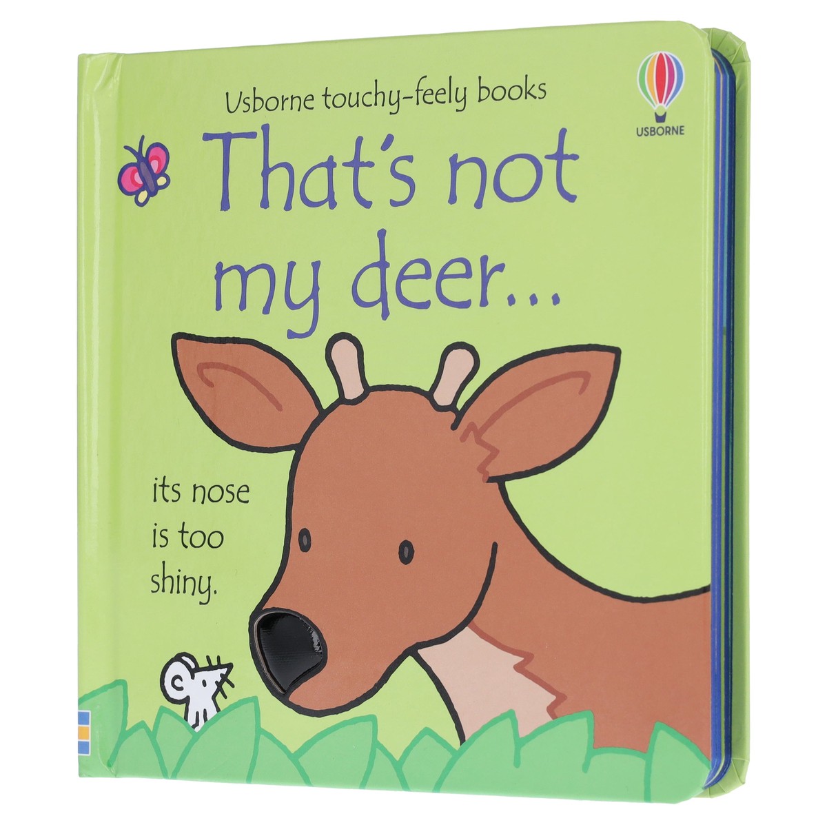 That's not my deer... by Fiona Watt (Usborne Touchy-Feely Books) - Ages 0-2 - Sprayed Edges Board Book