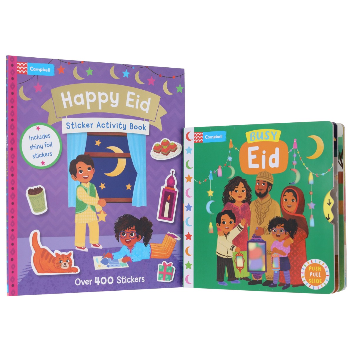 Eid Celebration Collection (Happy Eid & Busy Eid) 2 Books Set - Ages 0-5 - Paperback/Board Book