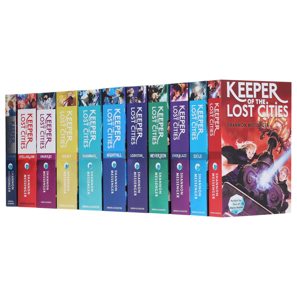 Keeper of the Lost Cities by Shannon Messenger 11 Books Collection Set - Ages 8+ - Paperback
