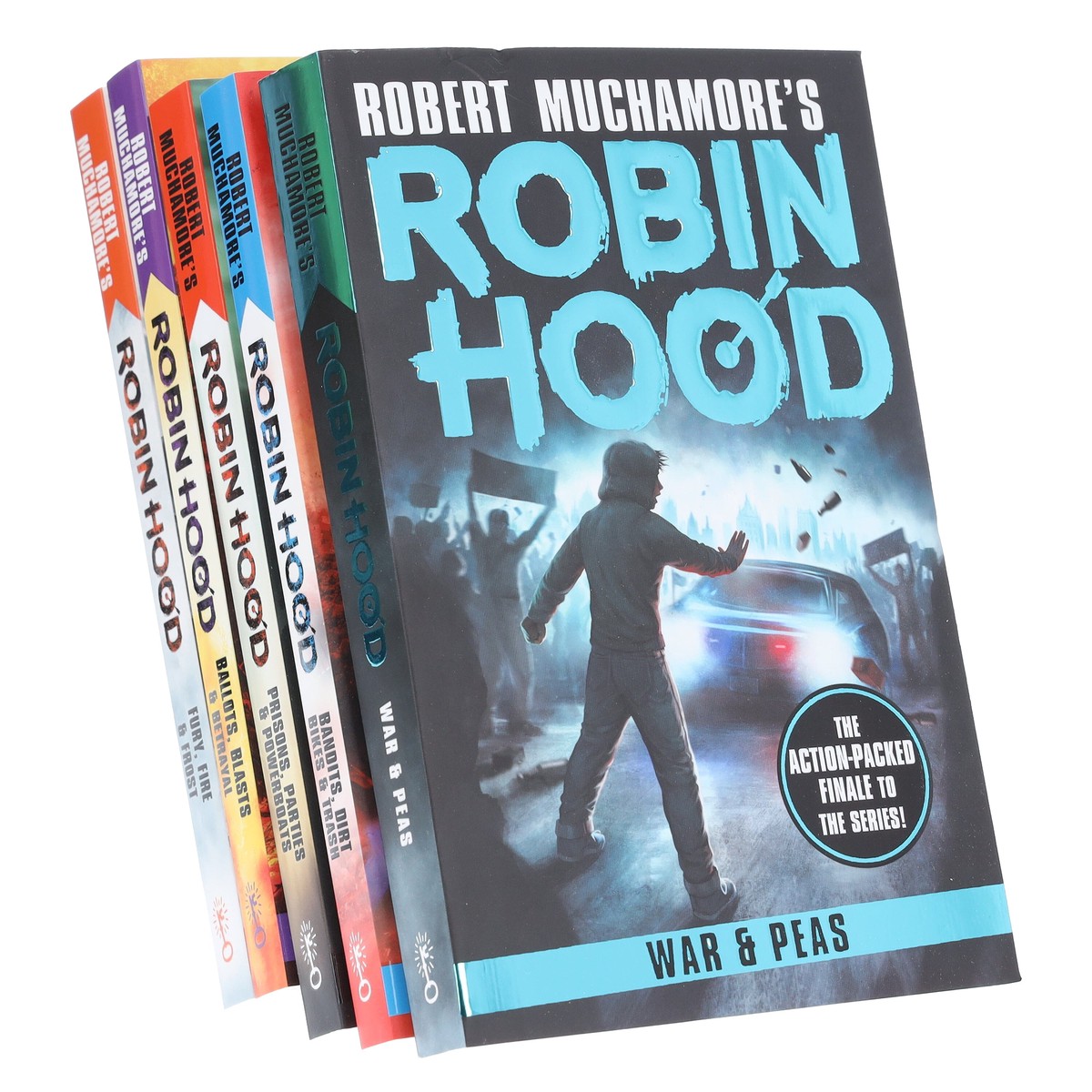 Robin Hood Series (Vol 6-10) by Robert Muchamore 5 Books Collection Set – Ages 12-17 – Paperback