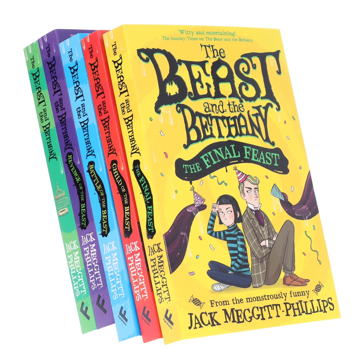 The Beast and the Bethany Series By Jack Meggitt-Phillips Illustrated 5 Books Collection Set - Ages 8+ - Paperback