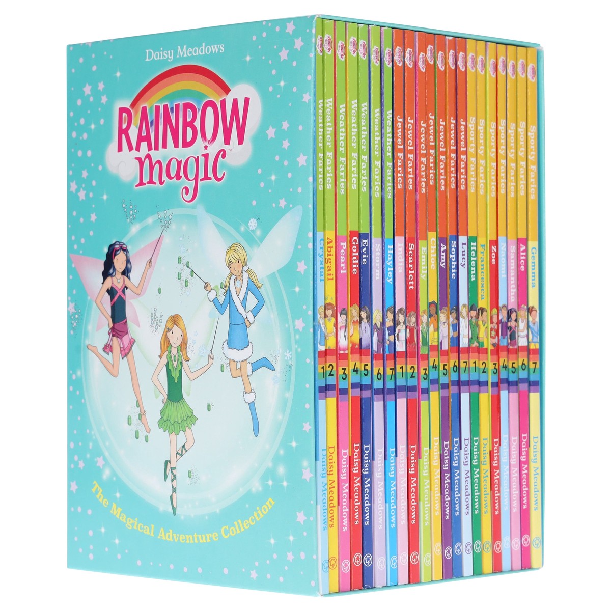 Rainbow Magic The Magical Adventure Collection 21 Books Set Including 3 Series by Daisy Meadows - Ages 6+ - Paperback