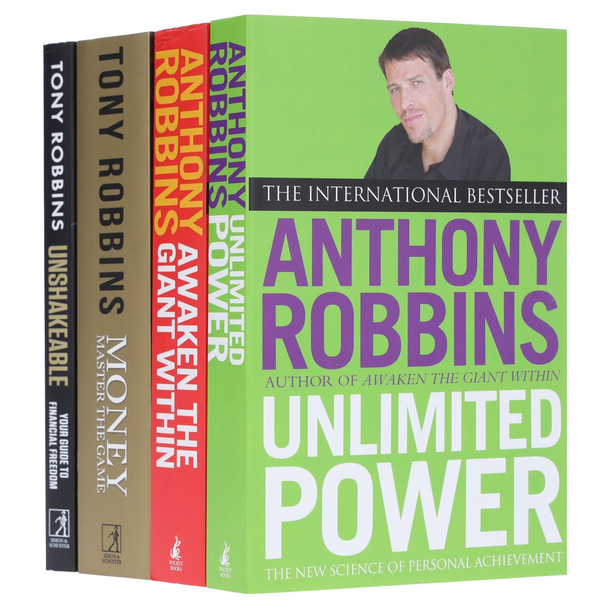 Anthony & Tony Robbins Success Mastery Collection 4 Books Set – Non Fiction – Paperback